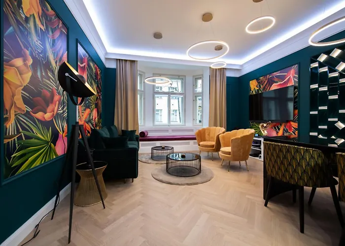 아파트 Luxusni Designovy Emotion Se Saunou V Srdci Kralovskych Vinohrad