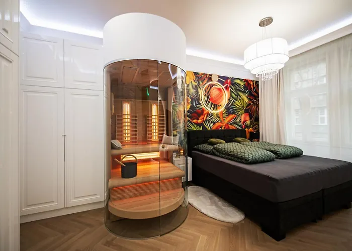 Luxusni Designovy Emotion Se Saunou V Srdci Kralovskych Vinohrad 프라하